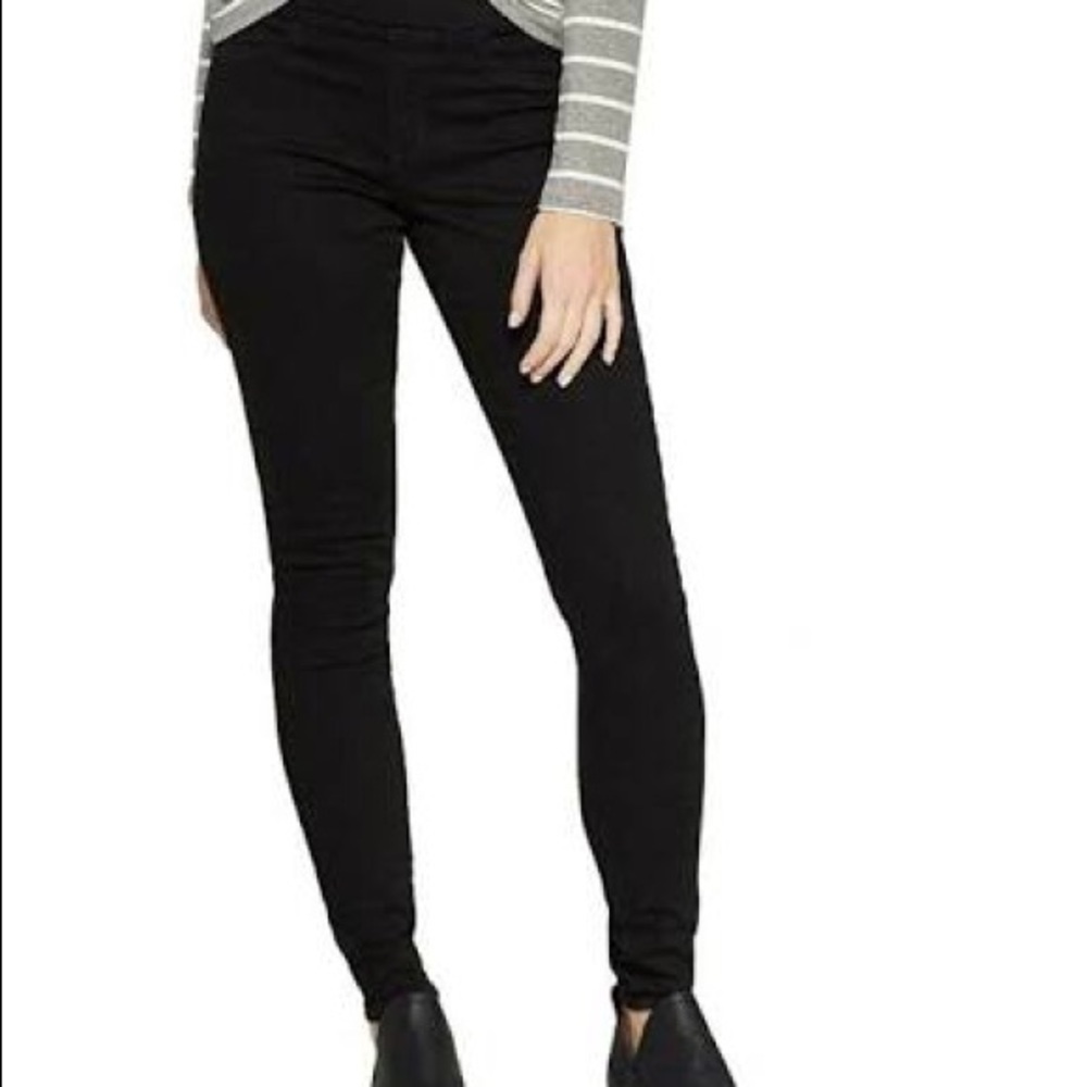 Universal Thread Black High Rise Pull On Jeggings